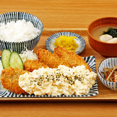 あじフライ定食