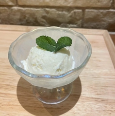 バニラアイス