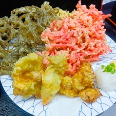 天ぷら5種盛り