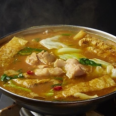 濃厚鶏白湯スープが決めてカレー鍋【一人前】