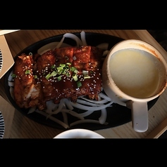 BBQポークチーズフォンデュ