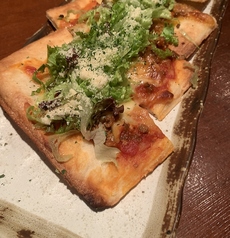 メキシカンタコス風角ピザ