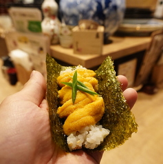 雲丹の海苔巻き ※1個