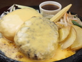 料理メニュー写真 とろ～りチーズハンバーグW