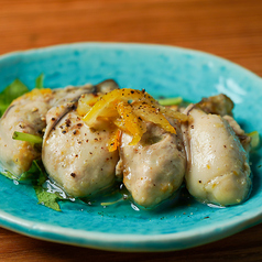 牡蠣のゆずオイル漬け