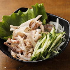 ガツ刺し（ポン酢、にんにく醤油）