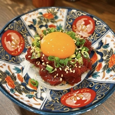 馬刺しユッケ