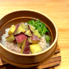 さつまいもと豚バラの土鍋めし