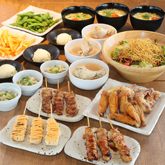 炭火焼き鶏居酒屋ぶるーばーどのコース写真