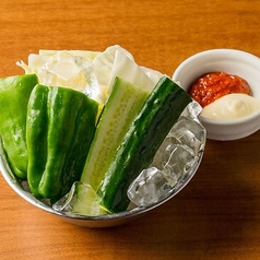 キンキン冷やし野菜
