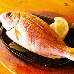 近海魚のバター焼き