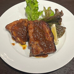 イベリコ豚のスペアリブのローストBBQスタイル