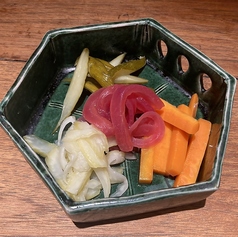 ピクルス盛合せ