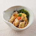 料理メニュー写真 広島産牡蠣の冷製ポン酢/かんぱちかま塩焼き　各