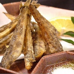 目光の唐揚げ