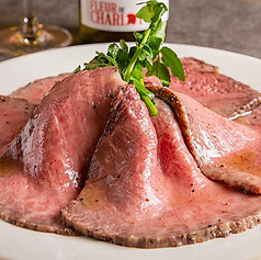 黒毛和牛のローストビーフ