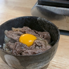 名物牛とろミニ好きやき丼