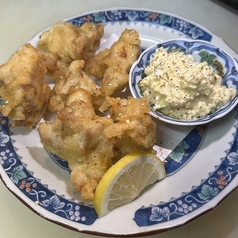 鶏の天ぷら（山椒タルタル