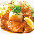 料理メニュー写真 若鶏のグリル　大葉おろしの醤油ソース/若鶏のグリル　ガーリックソース