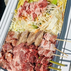 お肉焼きそばセット 3人前