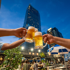 ビーチリゾート風の店内が大人気♪