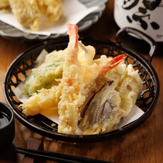 天婦羅盛り合わせ