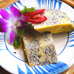 海老とひき肉のふわふわ卵蒸し (Cha Trung)