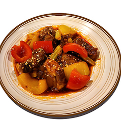 糖醋排骨(スペアリブの甘酢炒め)