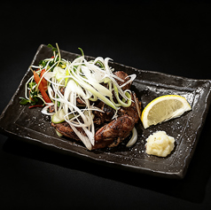 名物 白レバー鉄板焼き