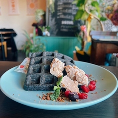 スーパーフード米粉ワッフル