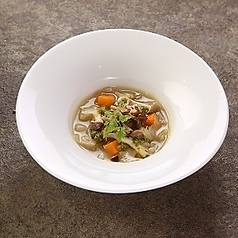 4種のきのこと野菜のミネストローネ