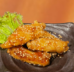 やみつき手羽中唐揚げ
