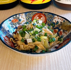 炙り鶏皮ポン酢