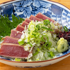 漬け本鮪 葱叩き