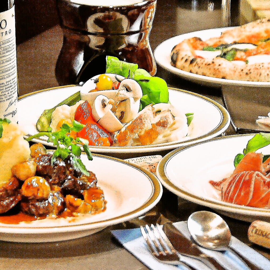 旬の食材を使ったシェフお勧めのお料理も充実です♪