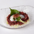 料理メニュー写真&nbsp;馬刺しユッケ