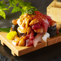 料理メニュー写真 特上海鮮こぼれ寿司
