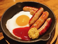 鉄板de生ウインナー