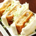 料理メニュー写真&nbsp;豚かつサンド
