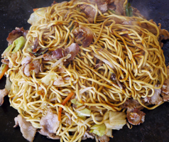 にんにく醤油焼きそば