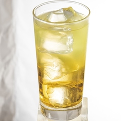 南高梅酒の緑茶割