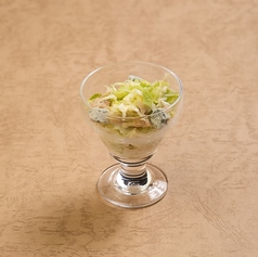 ハーブチキングリル、ゴルゴンゾーラコールスロー