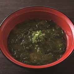 あおさ海苔の味噌汁