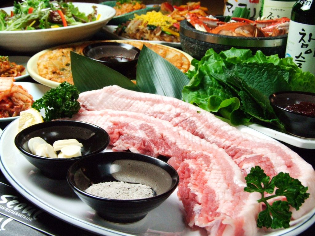 日本初生春巻き×サムギョプサル！！自慢の韓国料理