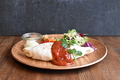 料理メニュー写真&nbsp;白いオムライス