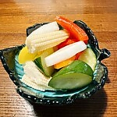 ミント香るりんご酢ピクルス