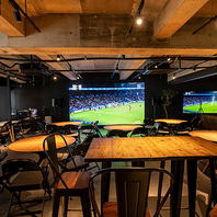 180型の巨大ビジョン完備！熱狂のスタジアム体験を☆