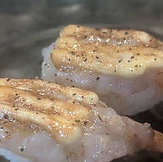 天然海老の炙りマヨ(2貫)