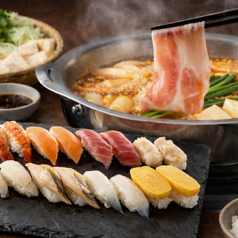 寿司・しゃぶしゃぶ食べ放題　まんぷくビュッフェ　の雰囲気1