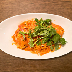 カナダ産 オマールエビのトマトクリームソース “タリアテッレ”